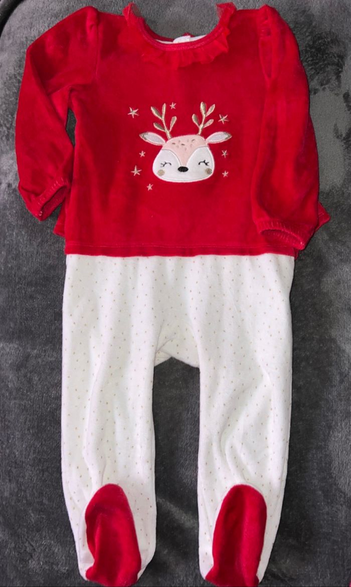 Pyjama grenouillère Noël