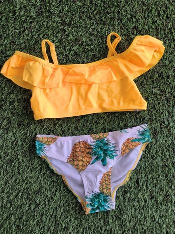 Maillot de bain fille 6-8 ans – Motif ananas