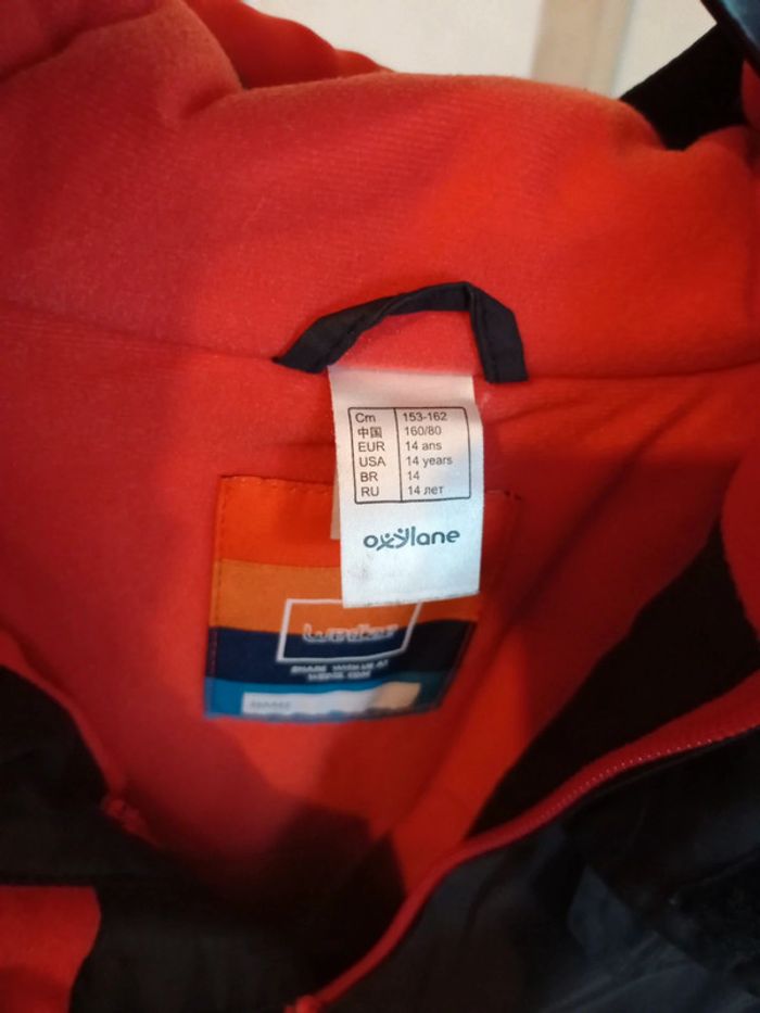 Veste a capuche garçon imperméable - photo numéro 3