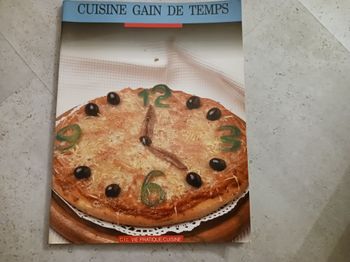 livre de recettes Cuisine gain de temps