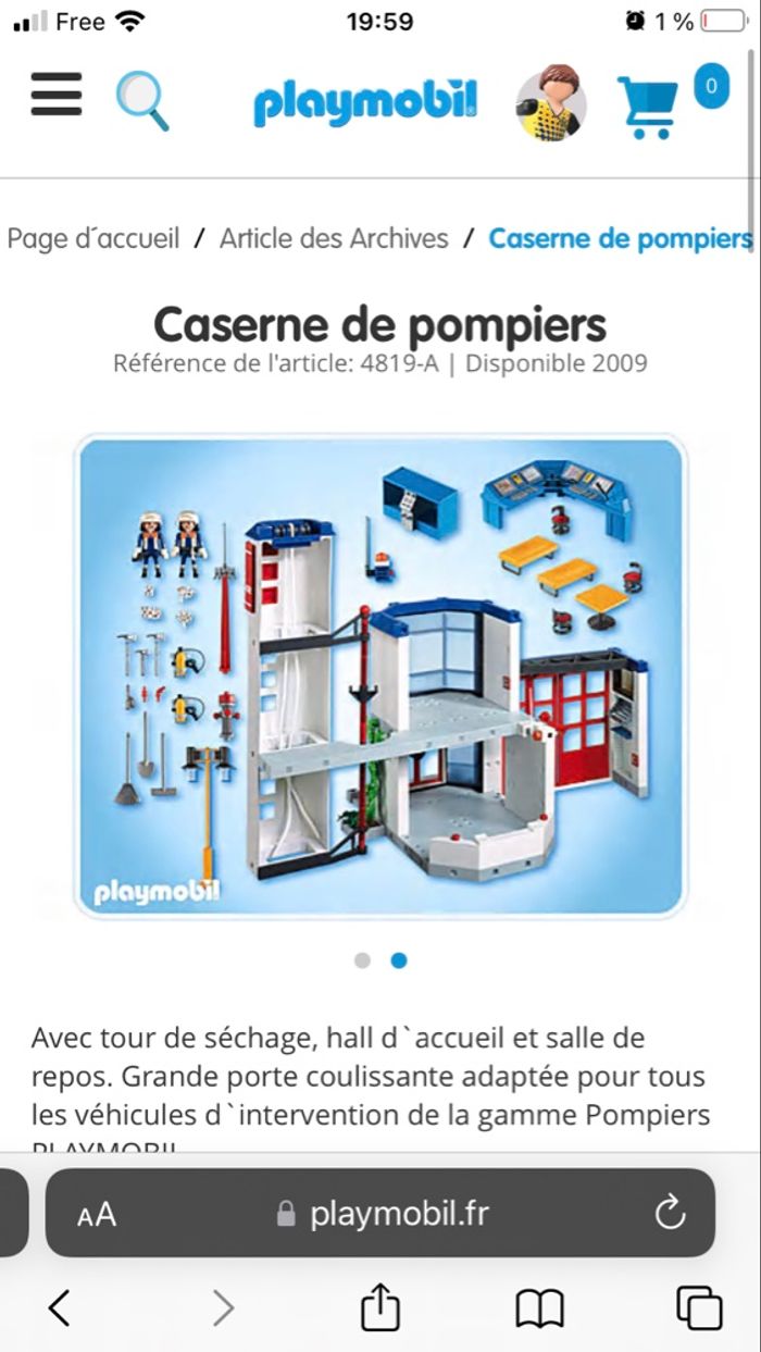 Caserne pompier