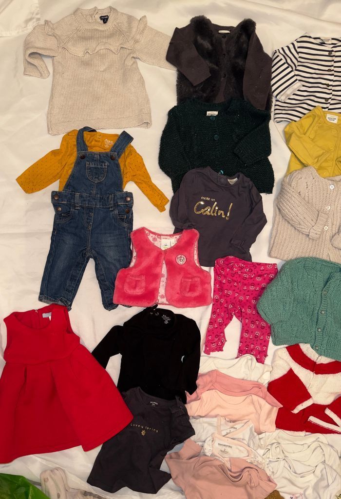 Lot de vêtements fille 3 mois - photo numéro 6