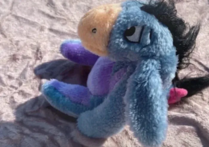 Peluche Bourriquet – 15 cm – Très bon état - photo numéro 8