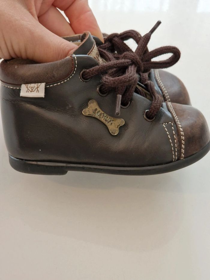Chaussures montantes cuir bébé garçon P.19 - photo numéro 3