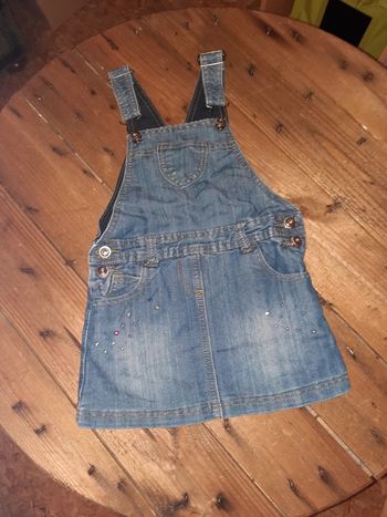 Robe jeans salopette