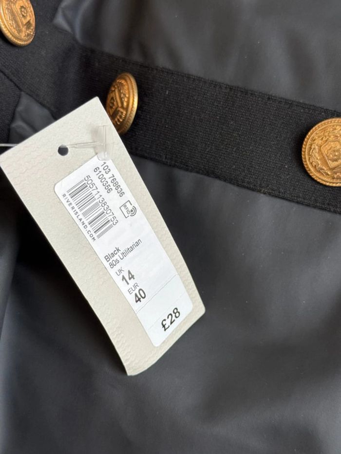 Jupe courte simple noir 40 River Island - photo numéro 5