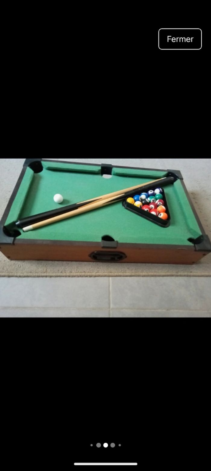 Mini billard - photo numéro 4