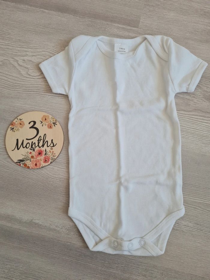 Lot bodies 3 mois MC - photo numéro 8