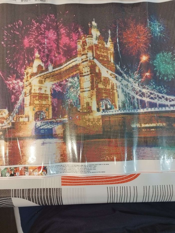 Broderie Diamond Painting 40x50, Paysage