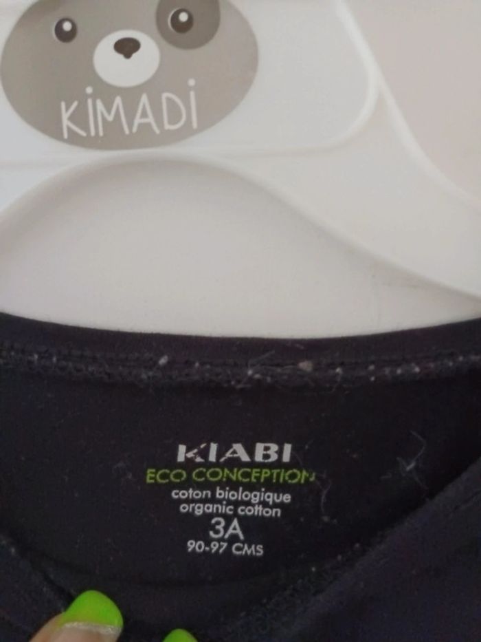 T-shirt noir 3 ans - photo numéro 3