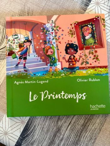 Livre enfant hachette jeunesse le printemps