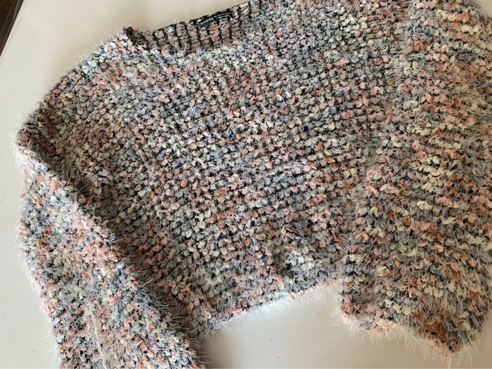 Pull laine top