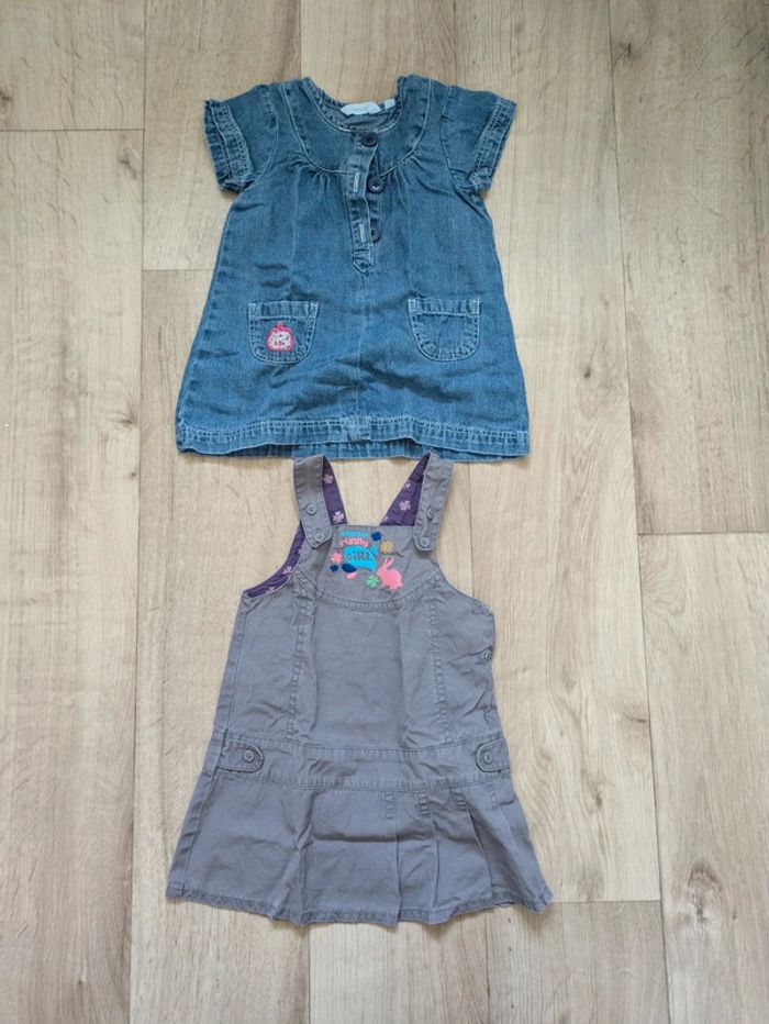 Lot de 18 Robes d'été 12 Mois 74cm - photo numéro 9