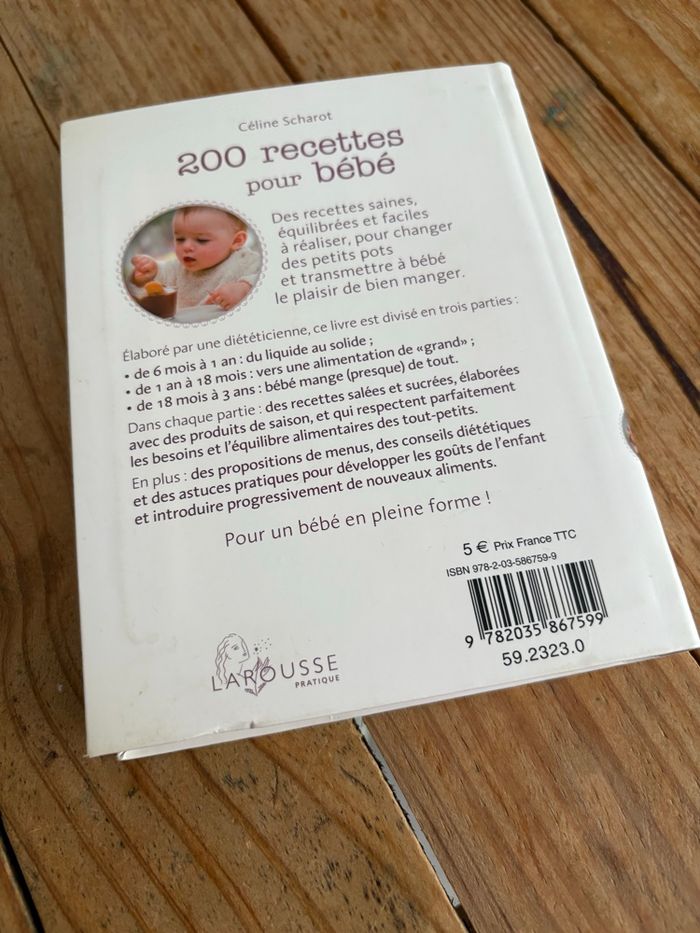 200 recettes pour bébé - photo numéro 2