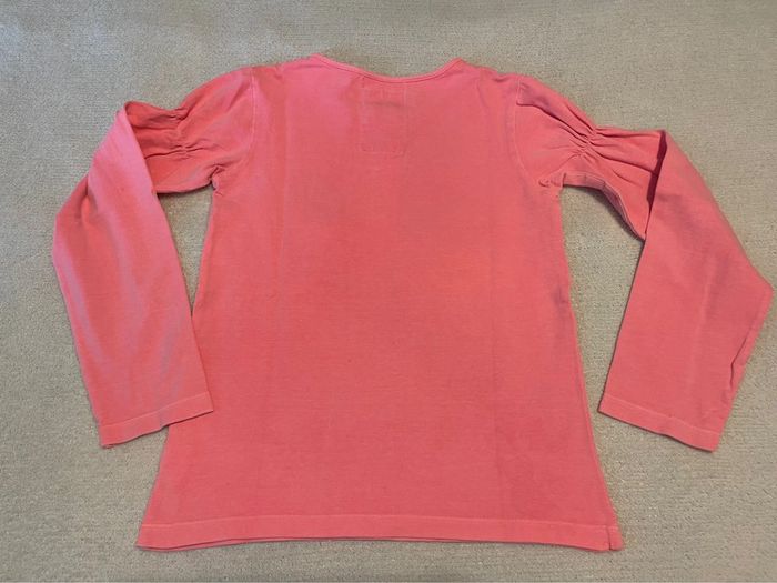 T-shirt rose à manches longues - DPAM - 8 ans 126 cm - photo numéro 3