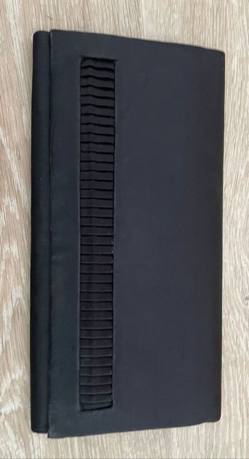 Pochette noire avec miroir intérieur pour mariage ou autre en excellent état