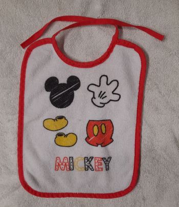 Petit bavoir mickey Disney