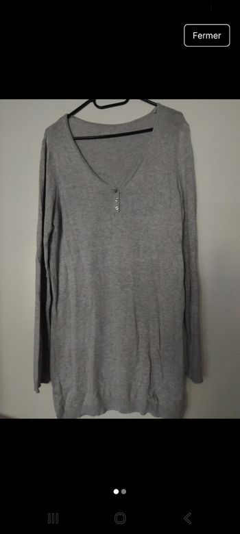 Robe pull fin taille 40