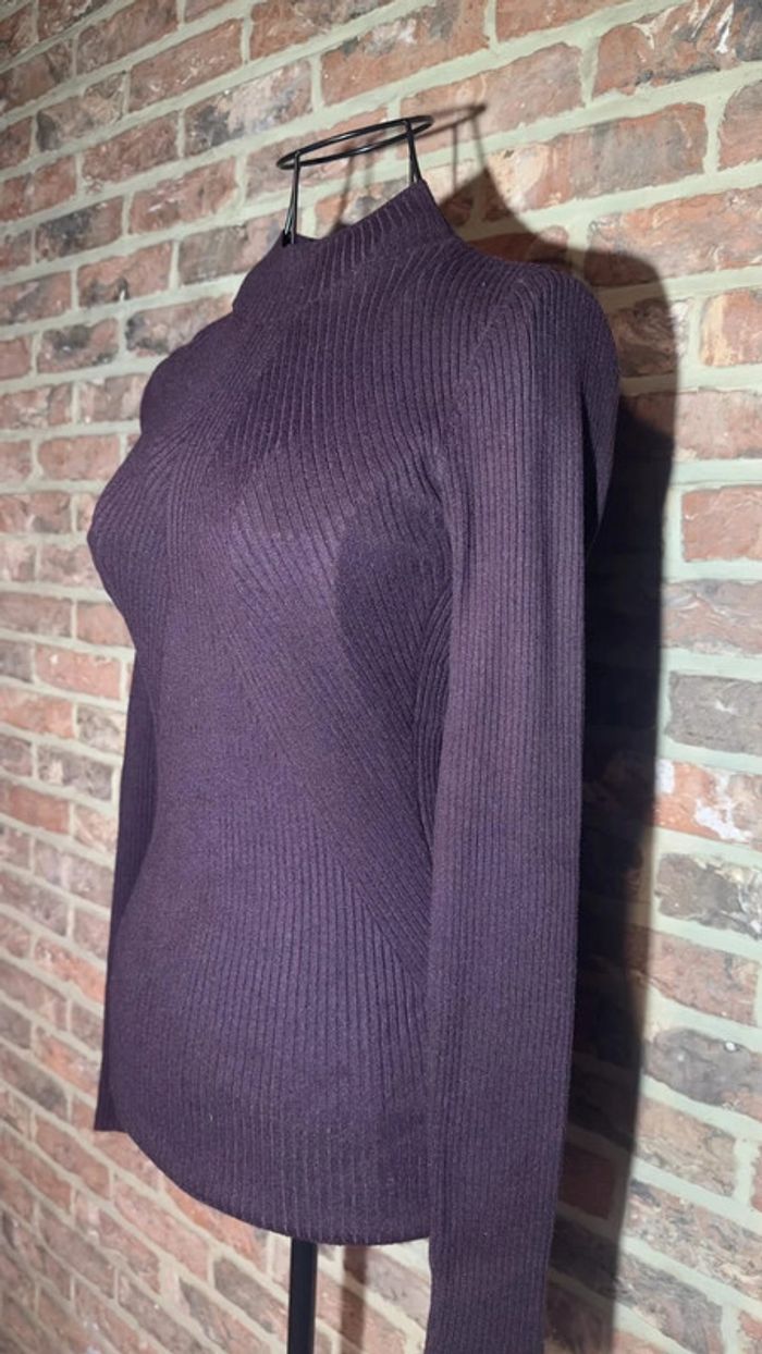Haut brun longues manches H&M Taille XS / 34 - photo numéro 5