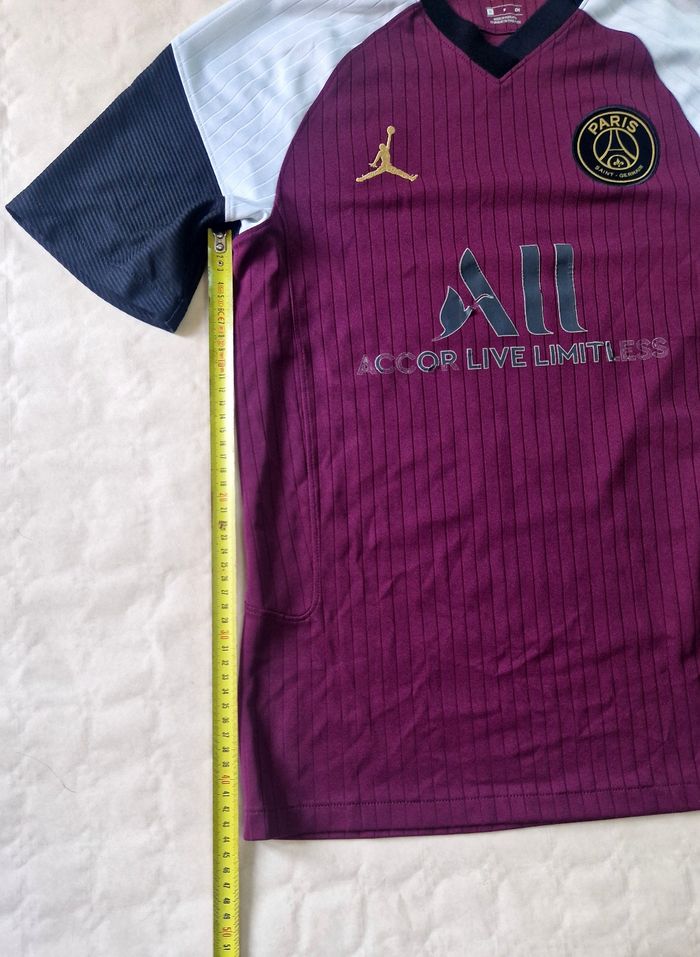 Tee-shirt / maillot football , Paris / PSG , Jordan , taille S , mixte - photo numéro 3