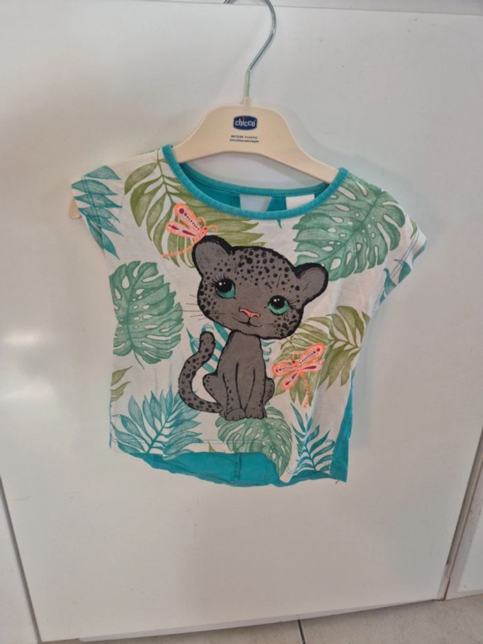 T-shirt bébé lionceau libellule