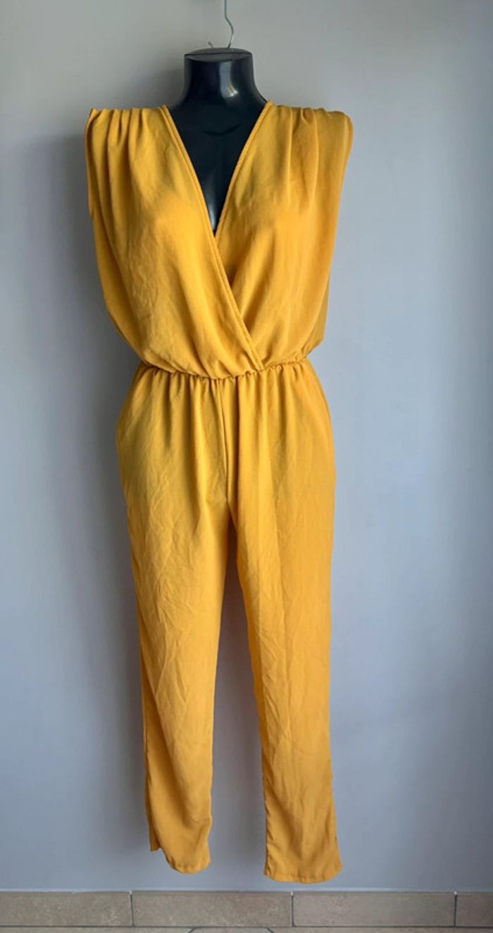 Combinaison pantalon jaune - Taille unique - photo numéro 2