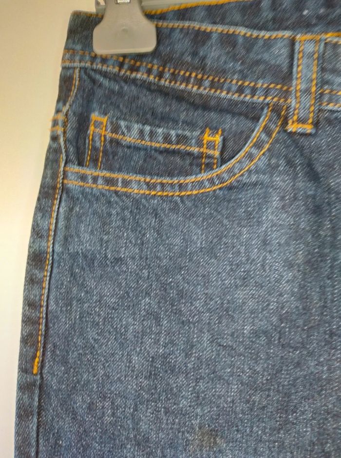 Jean bleu marine taille 12 ans - Kiabi - photo numéro 2