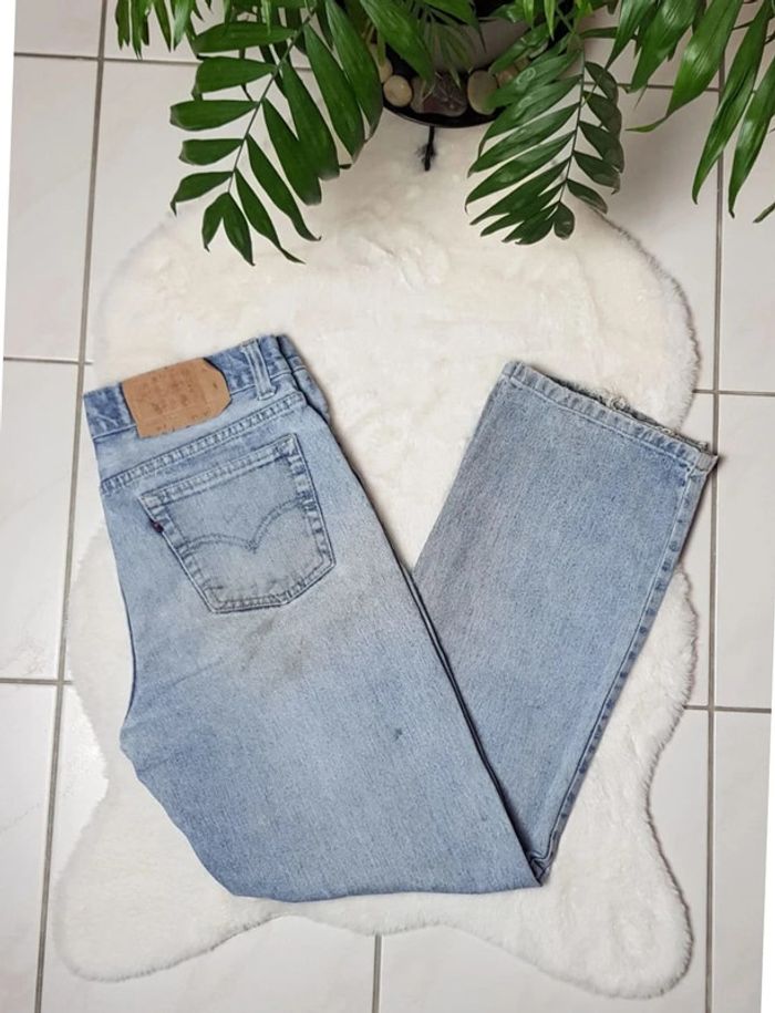 Jean Levi's 501 W35 L32 Bleu Vintage