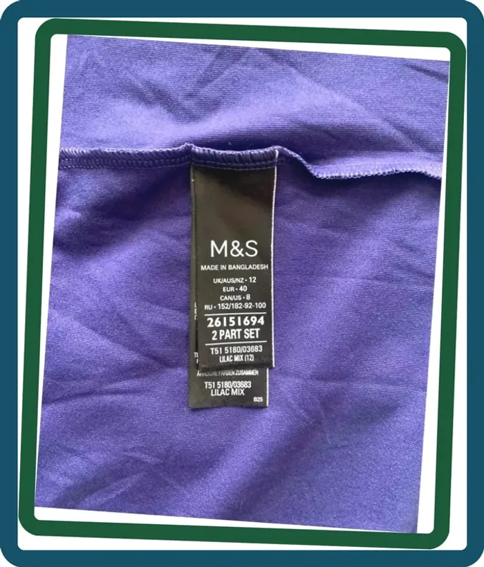Débardeur sport + T-shirt assorti Mark&spencer T/38-40 - photo numéro 10