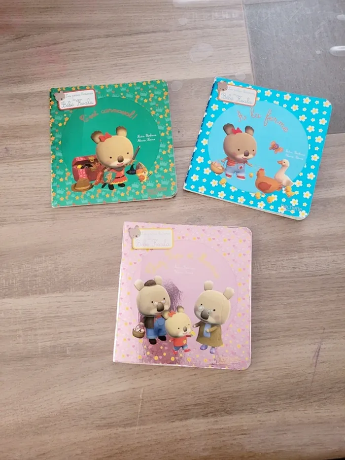 Lot 3 livres đ enfants BĂ©bĂ© Koala
