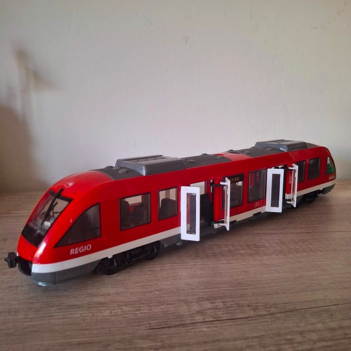 🚄 CITY TRAIN Rouge DICKIE TOYS - photo numéro 2