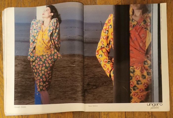 Ancien magazine Madame figaro 1986 N°12908 vintage - photo numéro 6