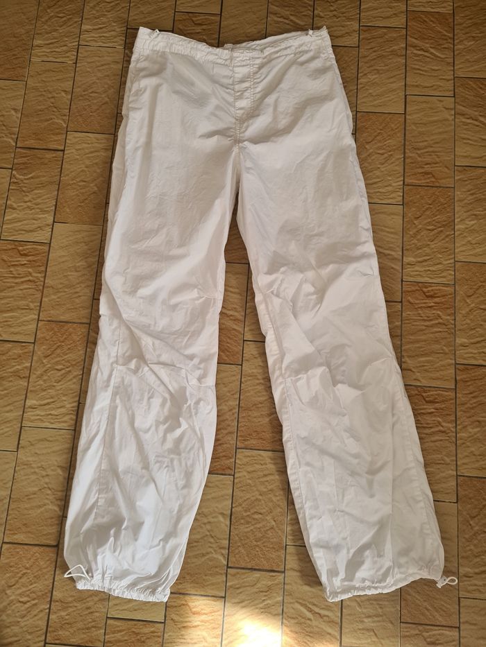 Pantalon toile blanc Jennyfer / Taille XS