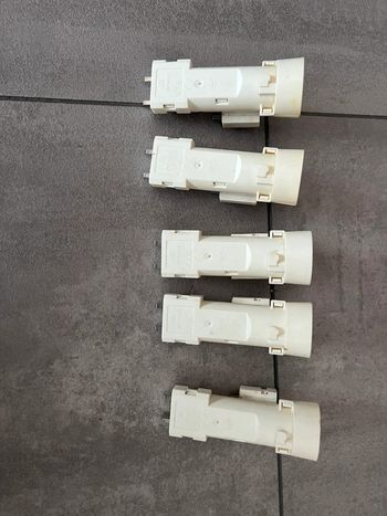 Lot douille + fiche de chantier x 5