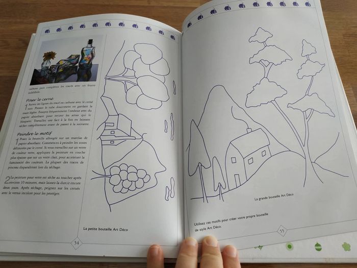 Livre peinture sur verre - photo numéro 6