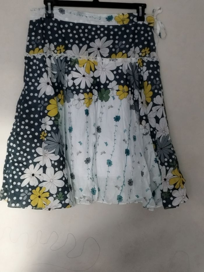 Jupe imprimée florale