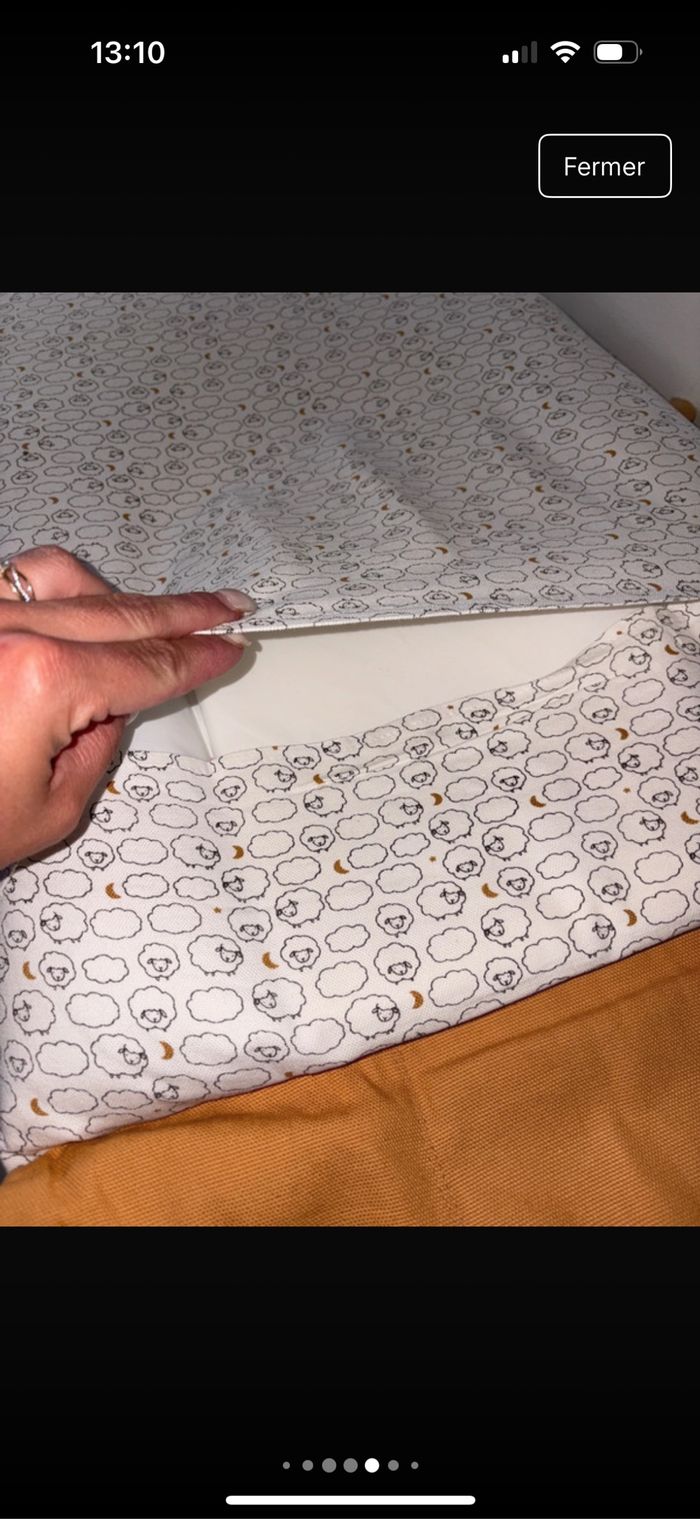 Beau petit matelas  à langer - photo numéro 6