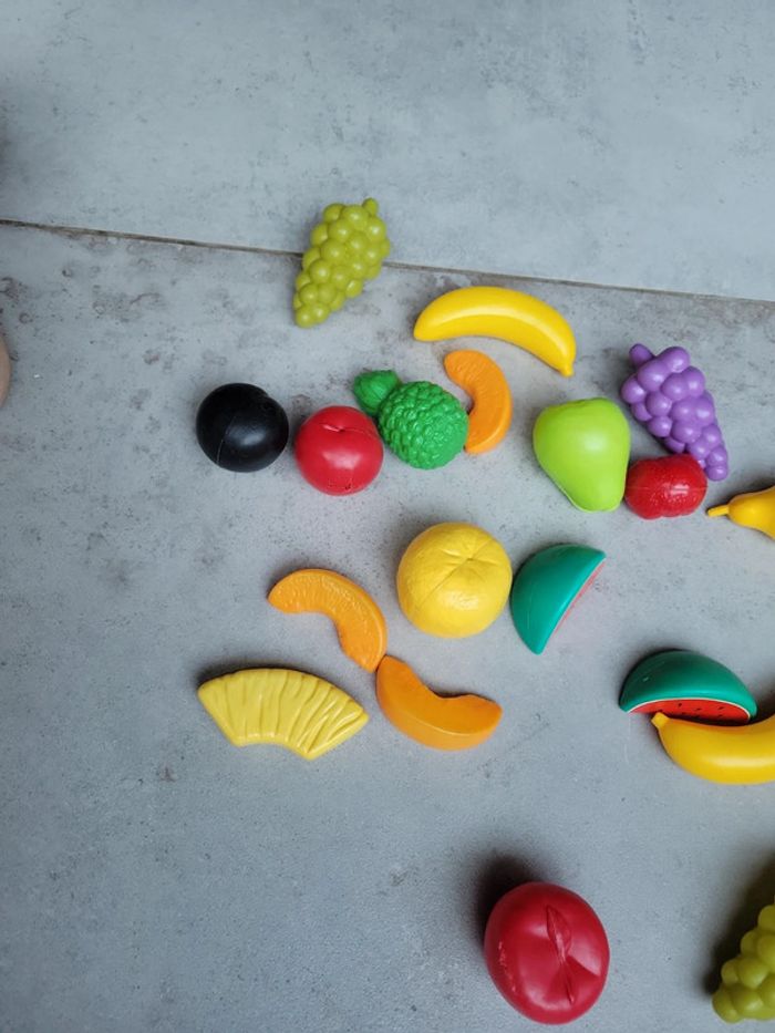 Lot dînette fruit nourriture - photo numéro 2