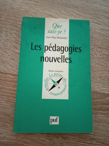 Jean-Paul Resweber 📚 Les pédagogies nouvelles