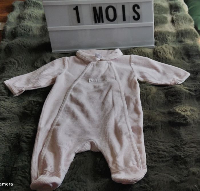 Barboteuse hiver 1 mois