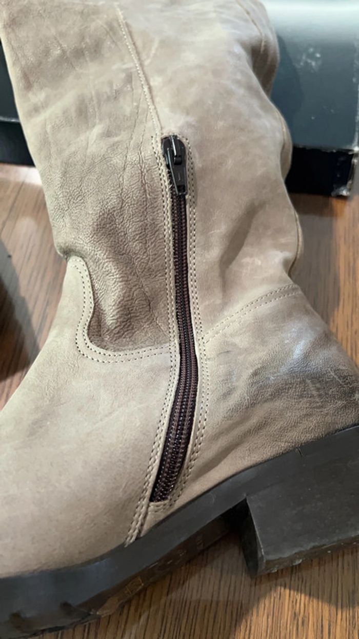 Bootes cuir marron - photo numéro 7