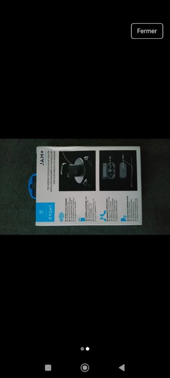 Écouteurs sans fil avec chargeur a induction