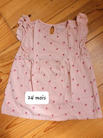 Tee-shirt manches courtes (24 mois)