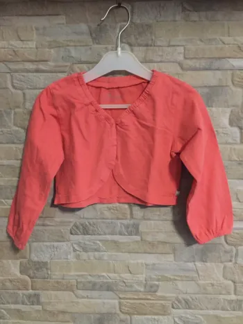 Gilet boléro corail Gémo 24M