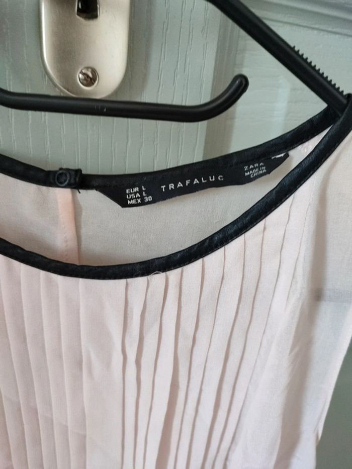 Blouse fluide rose pâle - photo numéro 2
