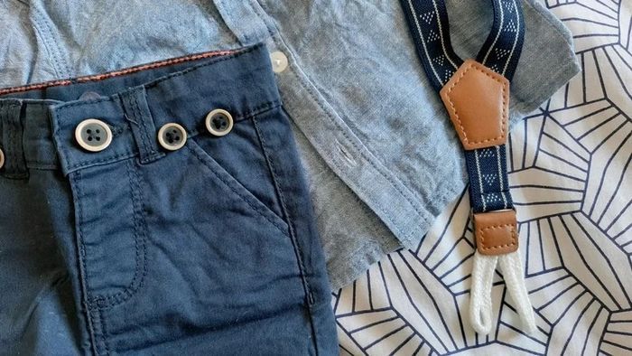 Ensemble (chemise, short et bretelles) Tape à l'oeil 3M - photo numéro 3