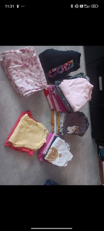 Lot vêtements 10 ans filles 