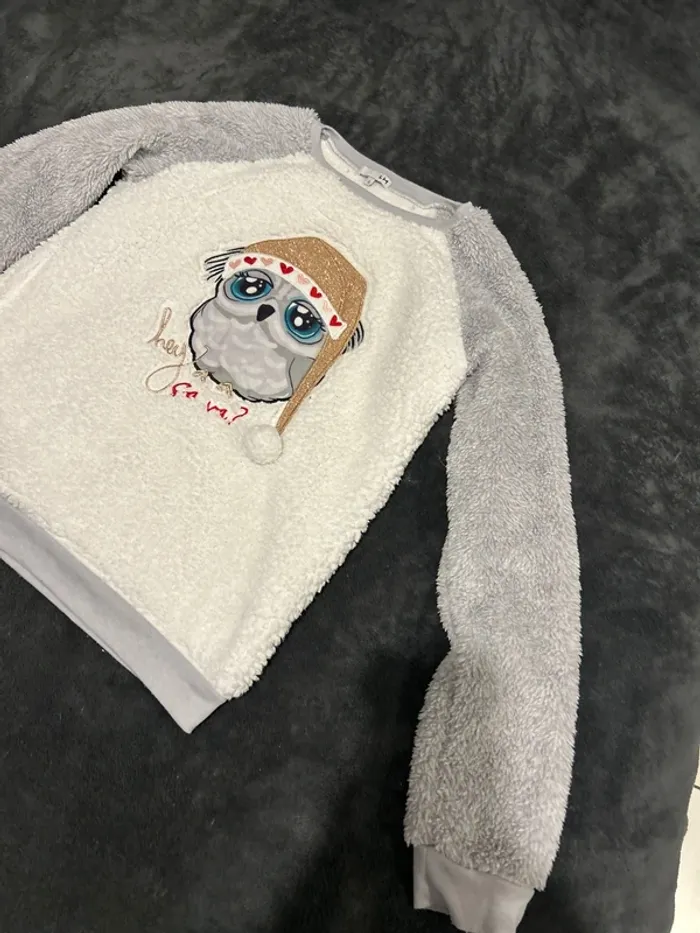 Haut de pyjama polaire - photo numéro 3