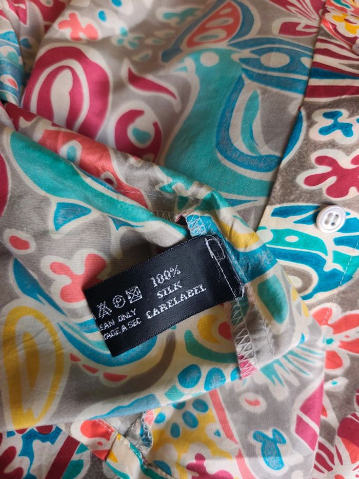Chemise en soie un jour ailleurs - photo numéro 5