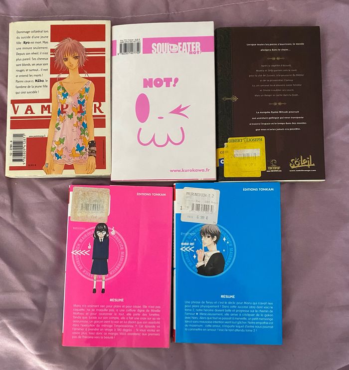Lot 5 manga - photo numéro 2